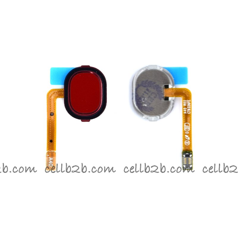 Flex con Lector de Huella para Samsung A30 A305 / A40 A405 / A50 A505 Rojo