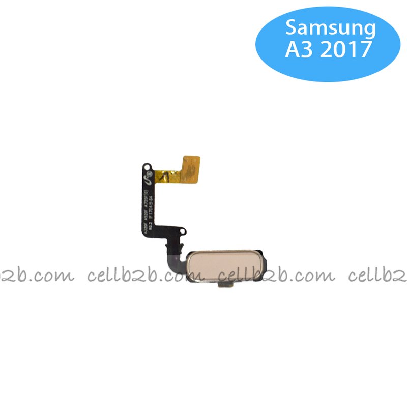 Flex de Boton Home para Samsung GALAXY A3 2017 A320F / A5 2017 A520F Rosa