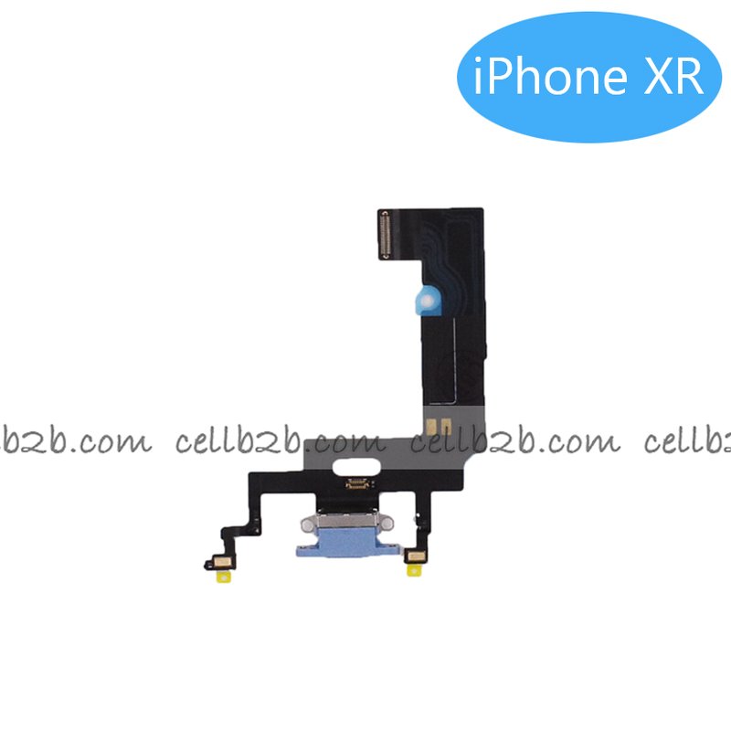 Flex de Carga para iPhone XR Azul Original