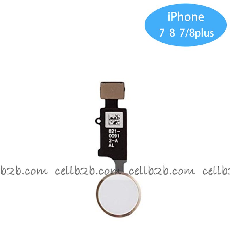 Flex de Home Botón con Función de Retroceso para iPhone 7/ 8/ 7 Plus/ 8 Plus Blanco