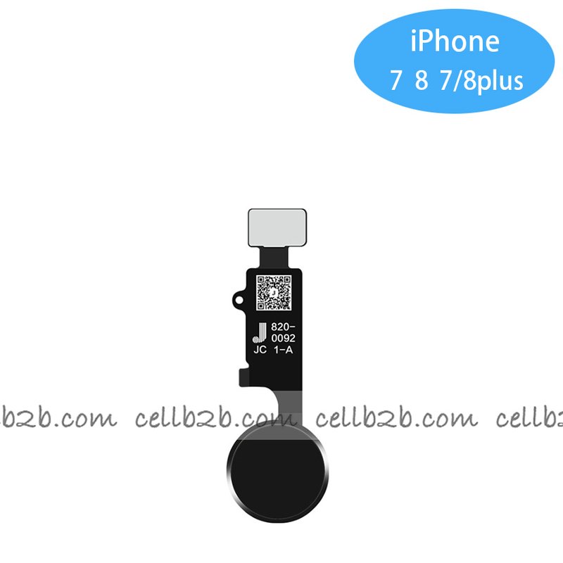 Flex de Home Botón con Función de Retroceso para iPhone 7/ 8/ 7 Plus/ 8 Plus Negro