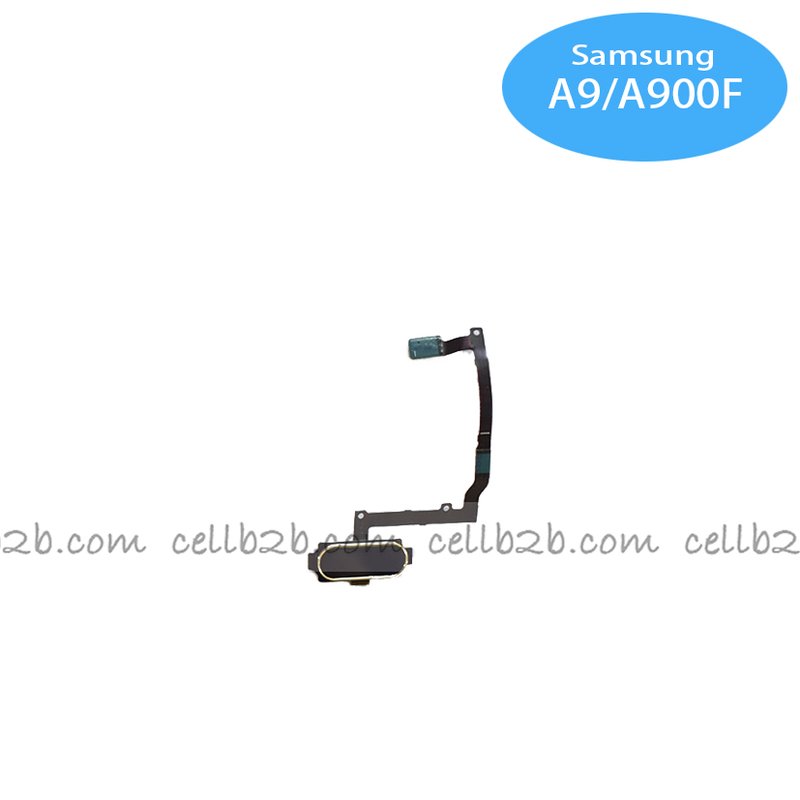 Flex de Home Botón para Samsung A9 A900 Negro
