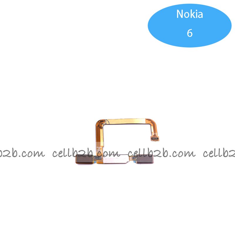 Flex de Lector de Huella para Nokia 6 Negro