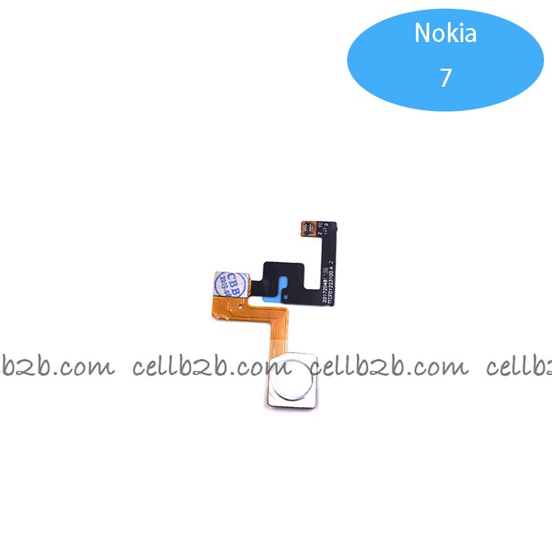 Flex de Lector de Huella para Nokia 7 Blanco