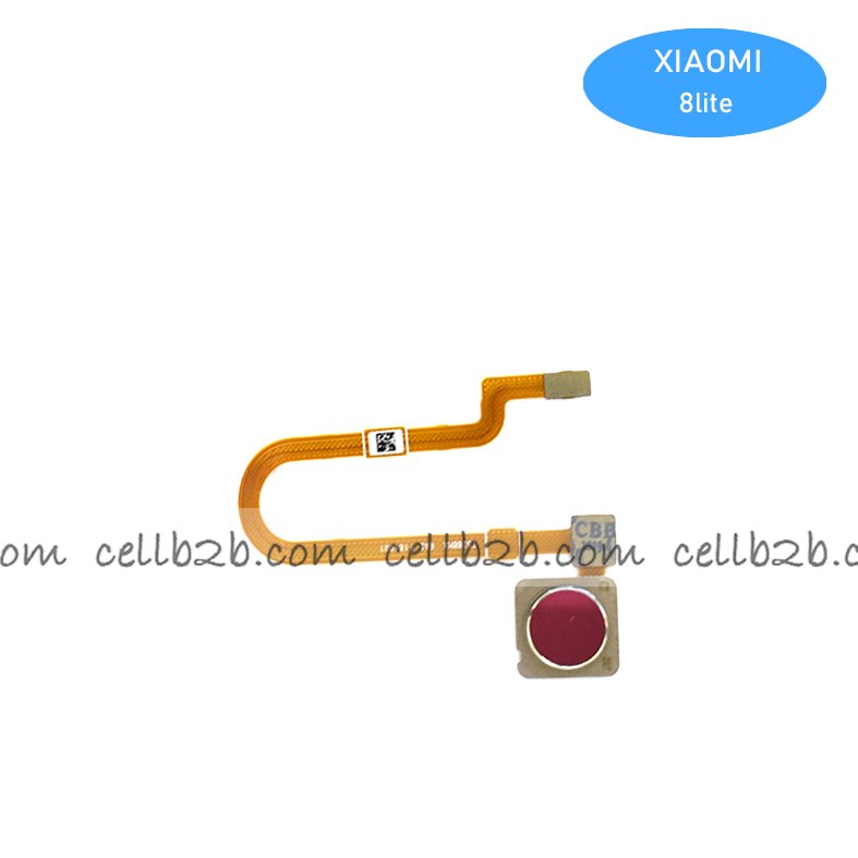 Flex de Lector de Huella para Xiaomi Mi 8 Lite Rojo