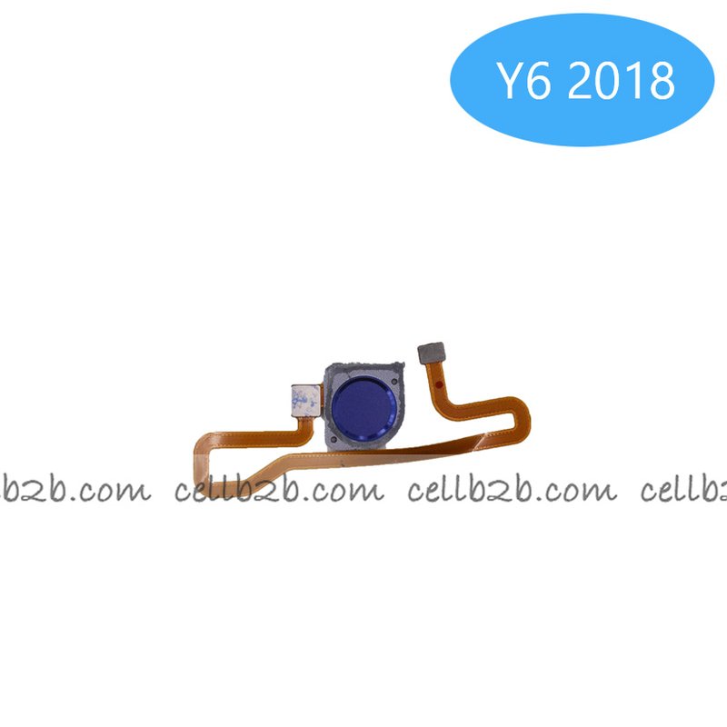 Flex del Botón Home para Huawei Y6 2018 Azul