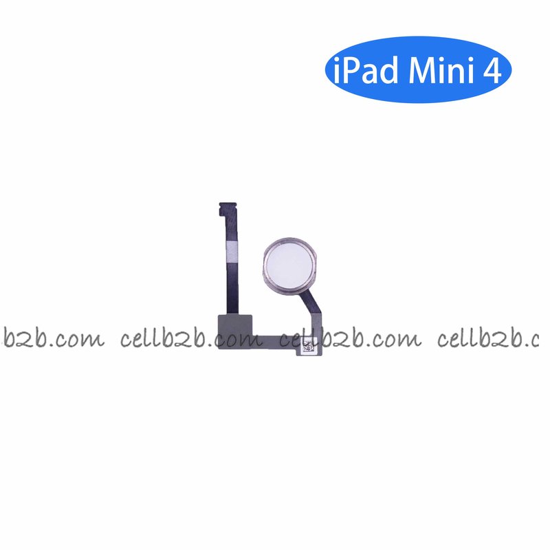 Flex del Botón Home para iPad Mini 4 A1538 A1550 Blanco