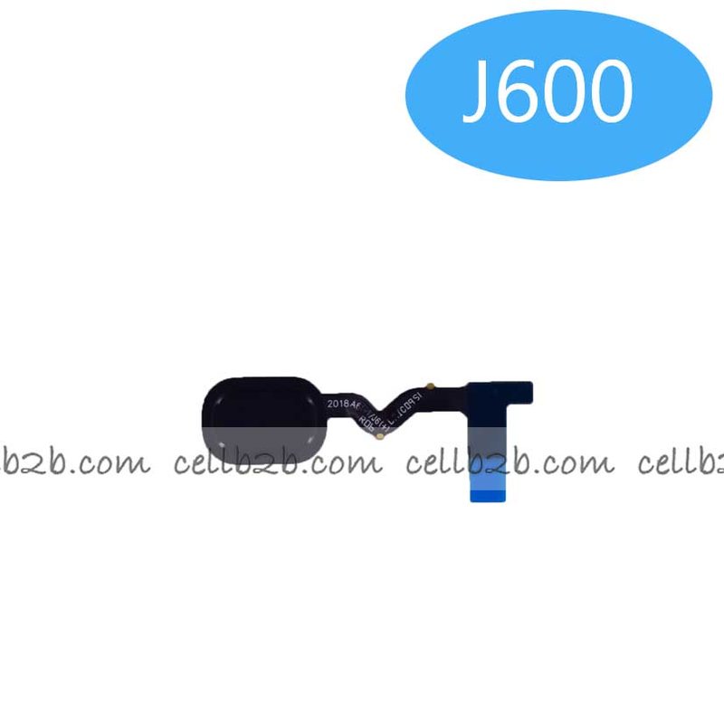 Flex del Botón Home para Samsung J600F/J6 2018 Negra
