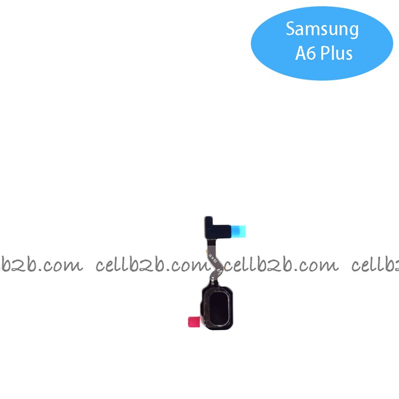 Flex del Botón Home para Samsung SM-A605 Galaxy A6 Plus 2018 Negro