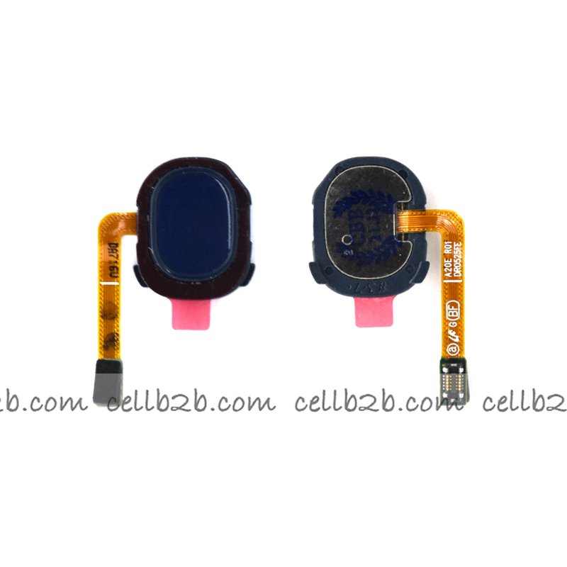 Flex Lector de Huella para Samsung A20 A205F Azul