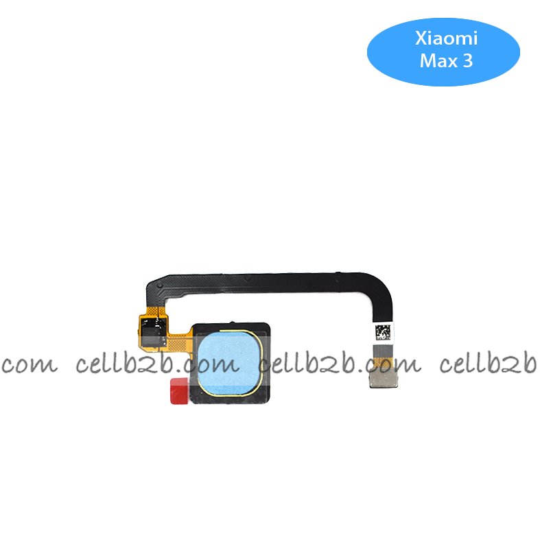 Flex Lector de Huella para Xiaomi Mi Max 3 Azul