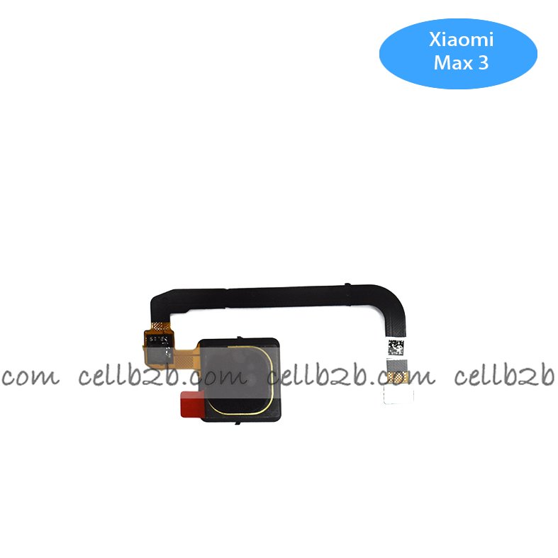 Flex Lector de Huella para Xiaomi Mi Max 3 Negro