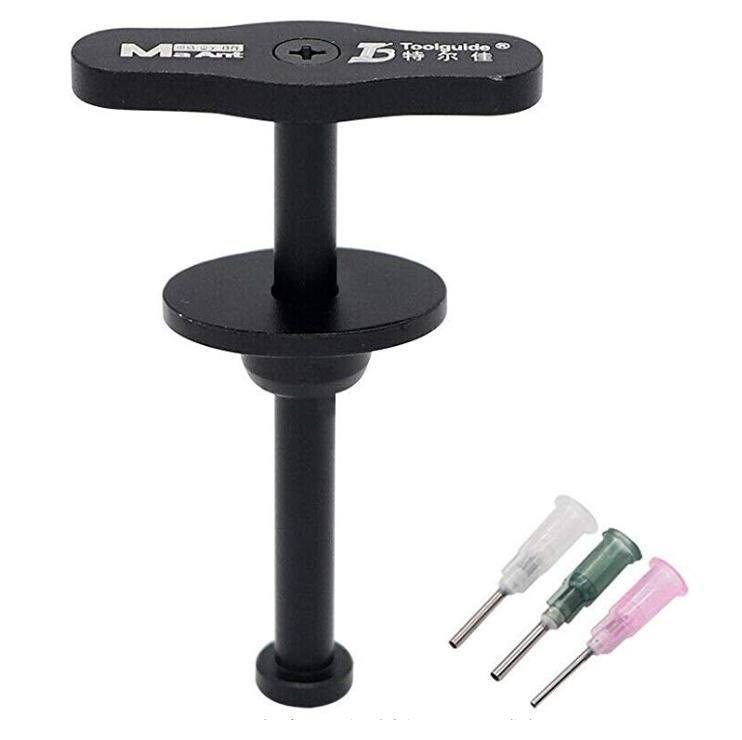 Flux Mate Dispensador de Embolo para Fluijo Liquido a Base de Jeringa