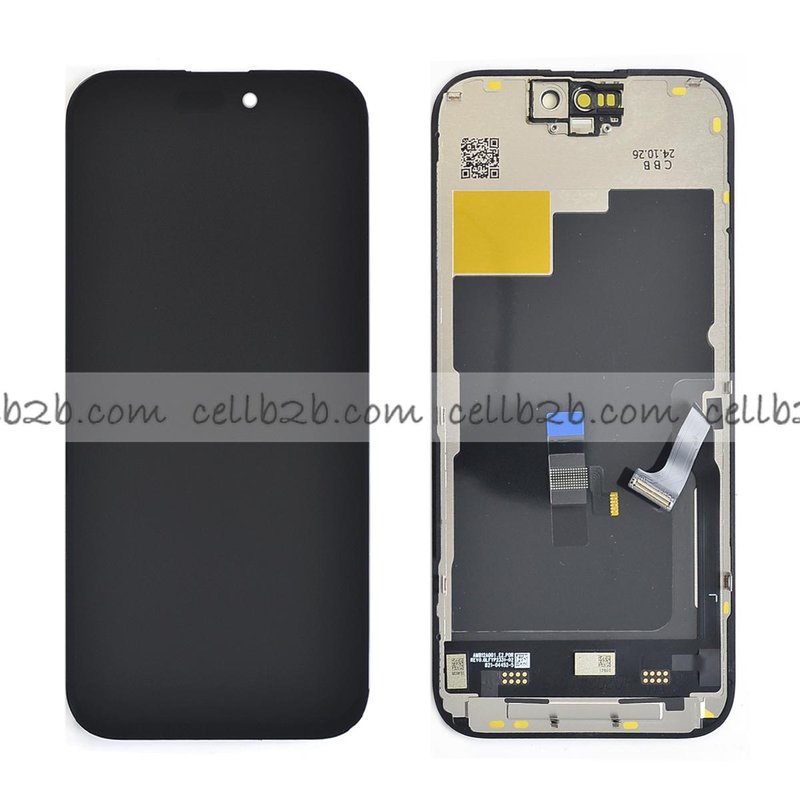 *Pantalla iPhone 15 Pro JK INCELL FHD LCD+Táctil Negra Completa (Control IC Reemplazable)