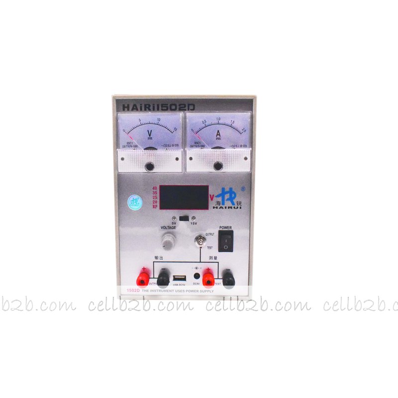 Fuente de Alimentación Analógica DC 1502D para Teléfono Móvil