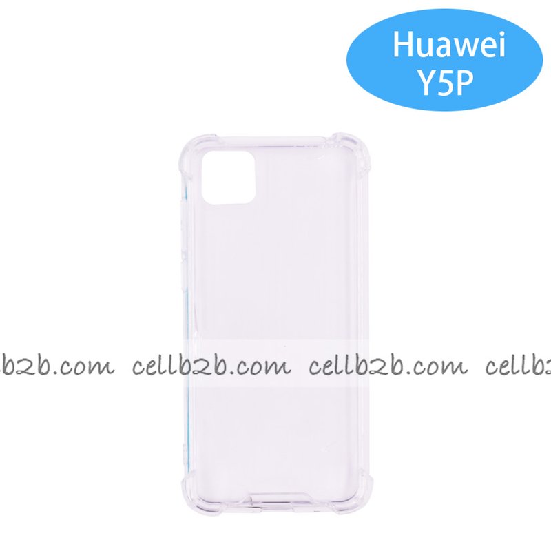 Funda Antigolpe para Huawei Y5P Silicona Transparente PC+PTU
