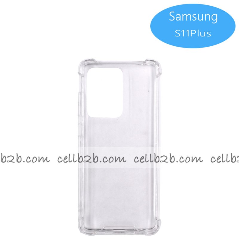 Funda Antigolpe para Samsung S11 Plus/S20 Ultra 6.9 Silicona Transparente PC+PTU