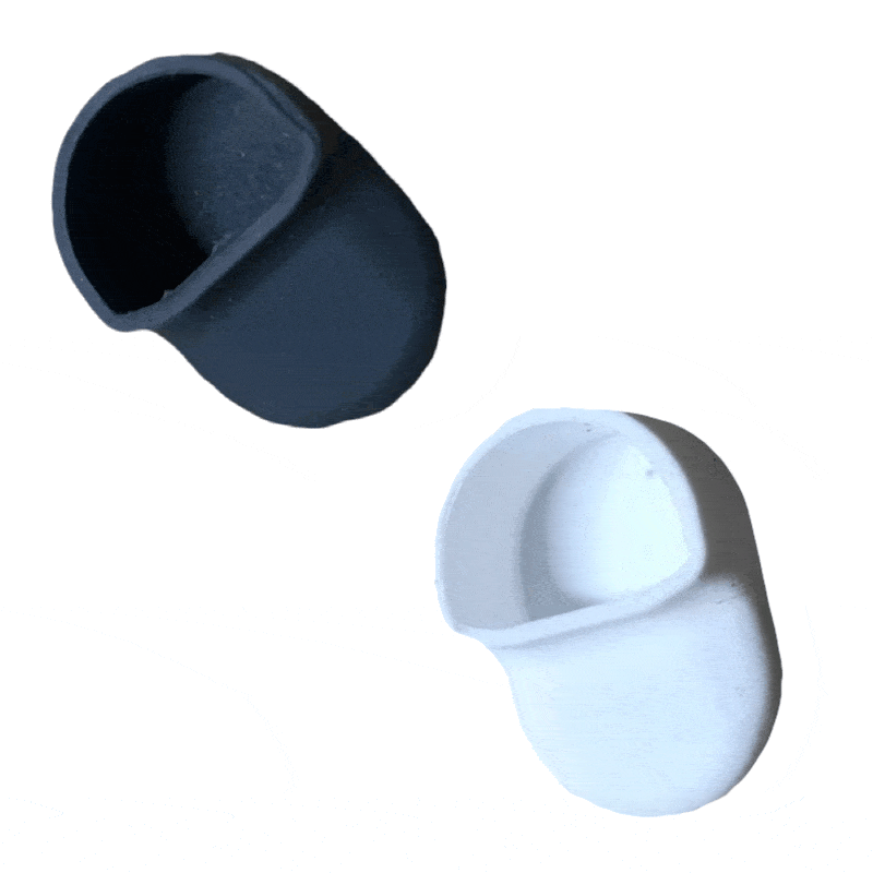 ES155 Funda de Goma para Gancho Guardabarros para Xiaomi Mi Electric M365 / M365 Pro / M365 Pro 2 / 1S / Lite