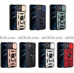 Funda Motomo Con Tapa Deslizable de Cámara Y Anillo Para OPPO A78 4G