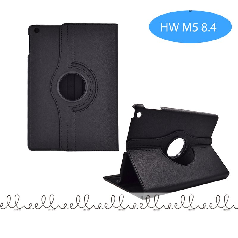 Funda para Tableta Huawei M5 8.4 Giratoria 360 Grados de Cuero PU