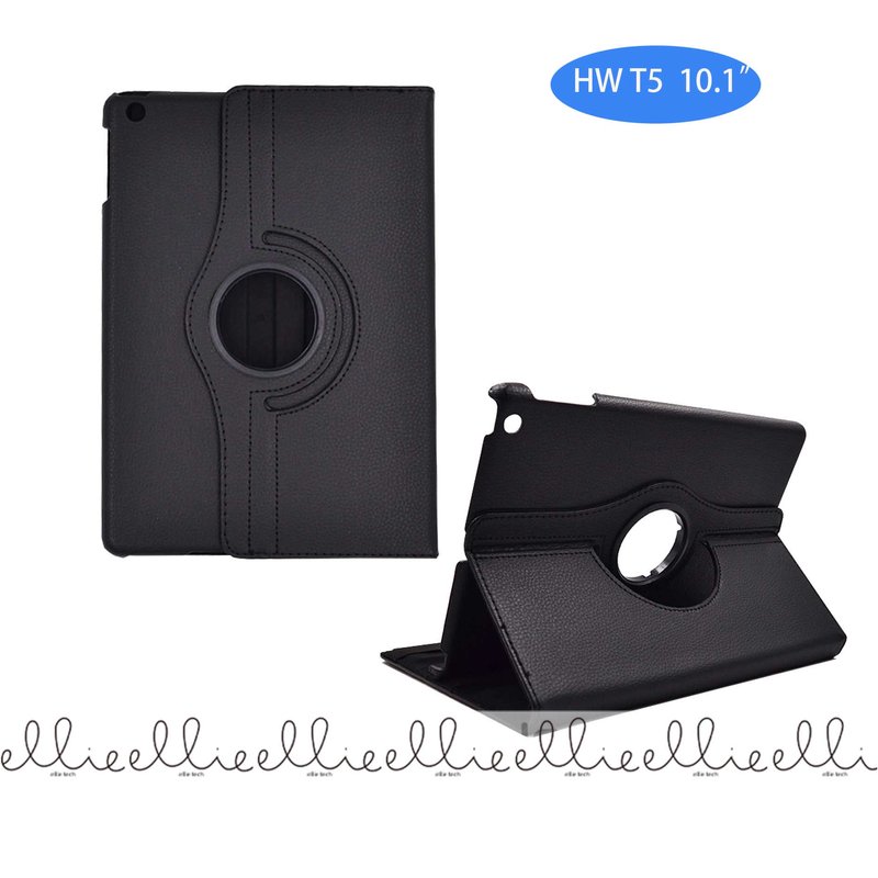 Funda para Tableta Huawei T5 10.0" Giratoria 360 Grados de Cuero PU