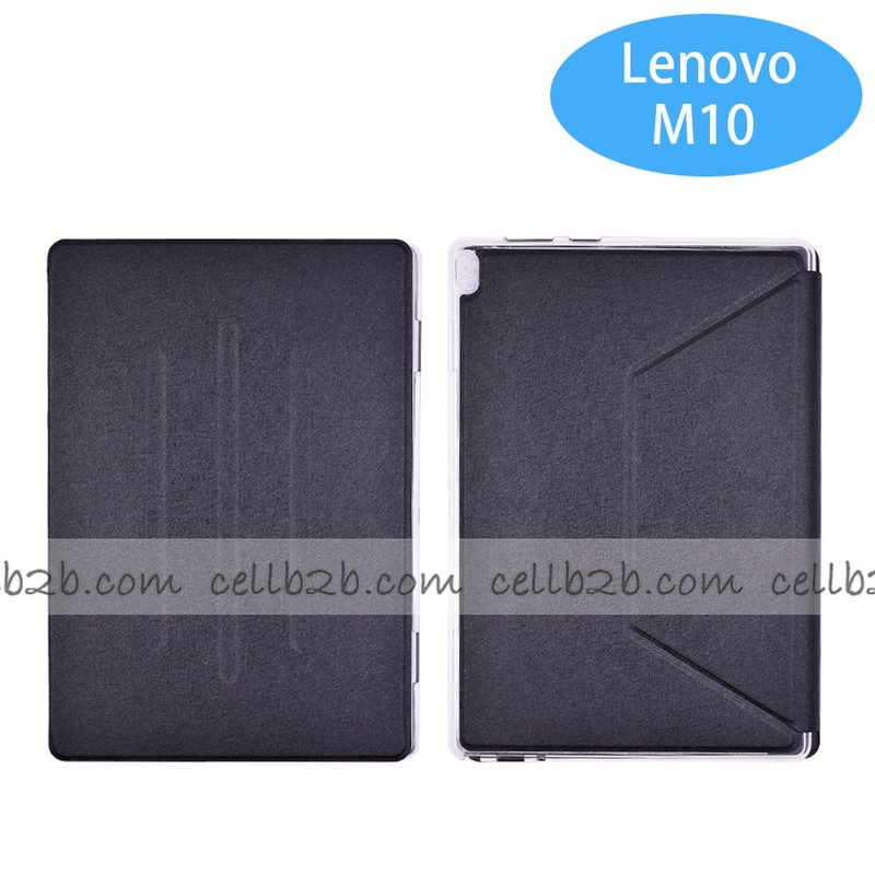 Funda para Tableta Lenovo M10 X505 360 Giratoria de Cuero PU Negra