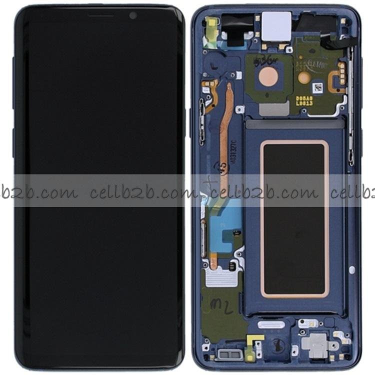 *Pantalla Samsung SM-G960 GALAXY S9 Azul Original Completa SERVICE PACK