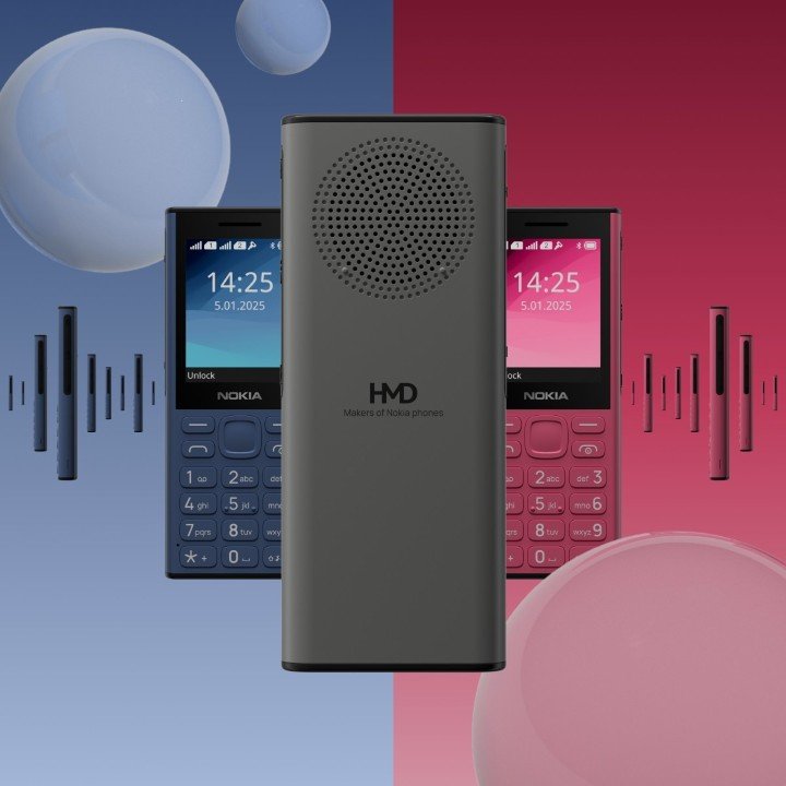*Móvil Nokia HMD 150 Music Rojo