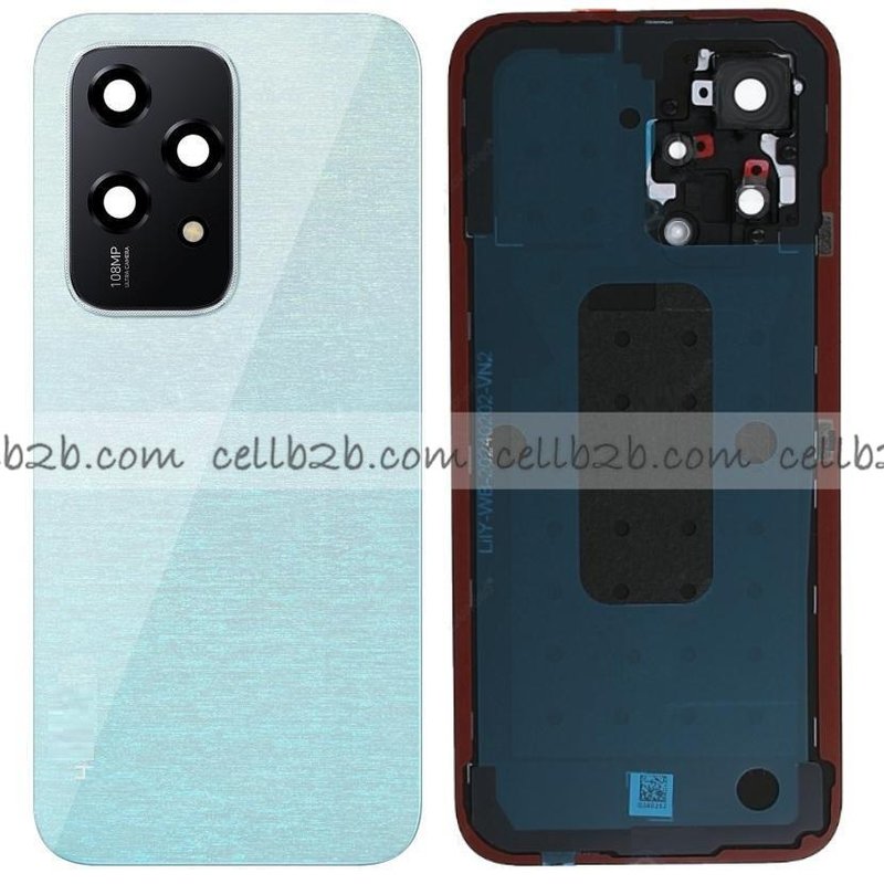 Tapa Trasera para Huawei Honor 200 Lite 5G Azul CON LENTE