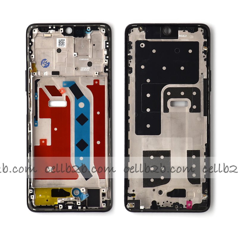 CARCASA INTERMEDIA PARA HONOR MAGIC4 LITE / HONOR X9 NEGRO ORIGINAL