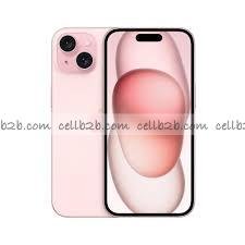 *Móvil iPhone 15 - 128GB Rosa Grado A, Salud de Batería 85%+ SIM Física (USADO)