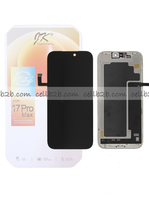 *Pantalla iPhone 17 Pro Max JK INCELL FHD LCD+Táctil Negra Completa
