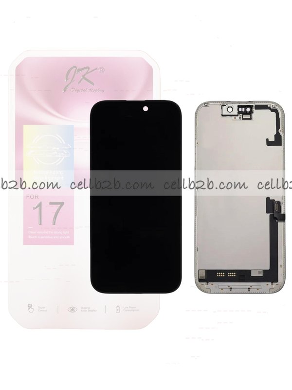 *Pantalla iPhone 17 JK INCELL FHD LCD+Táctil Negra Completa