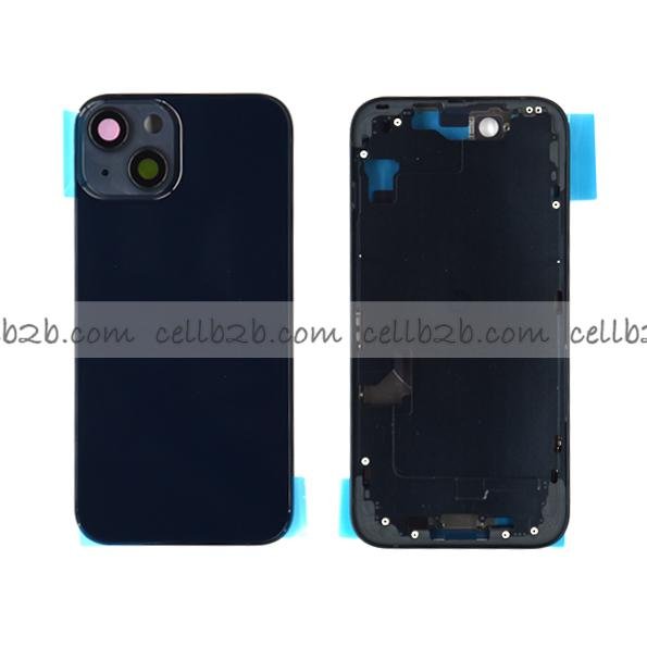 Tapa Chasis Con Bandeja iPhone 14 Negro Sin Recambios