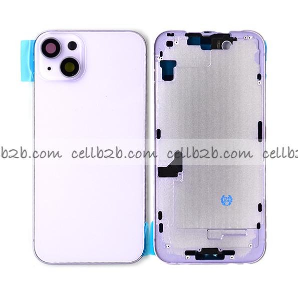 Tapa Chasis Con Bandeja iPhone 14 Plus Lila Sin Recambios