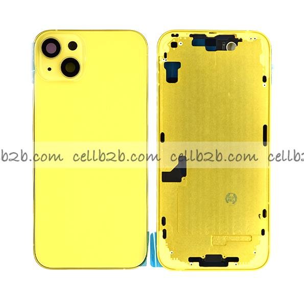 Tapa Chasis Con Bandeja iPhone 14 Plus Amarillo Sin Recambios
