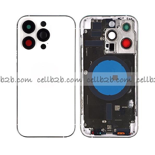 Tapa Chasis Con Bandeja iPhone 14 Pro Blanco Sin Recambios