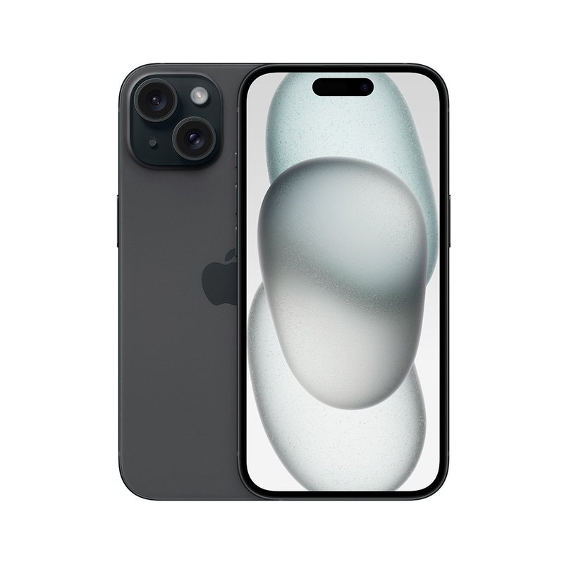 *Móvil iPhone 15 - 128GB Negro Grado A, Salud de Batería 85%+ SIM Física (USADO)