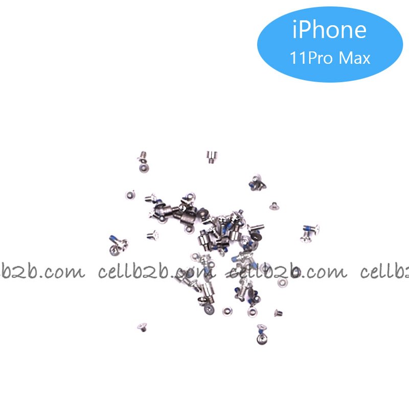 Juego Completo de Tornillos para iPhone 11 Pro Max Blanco