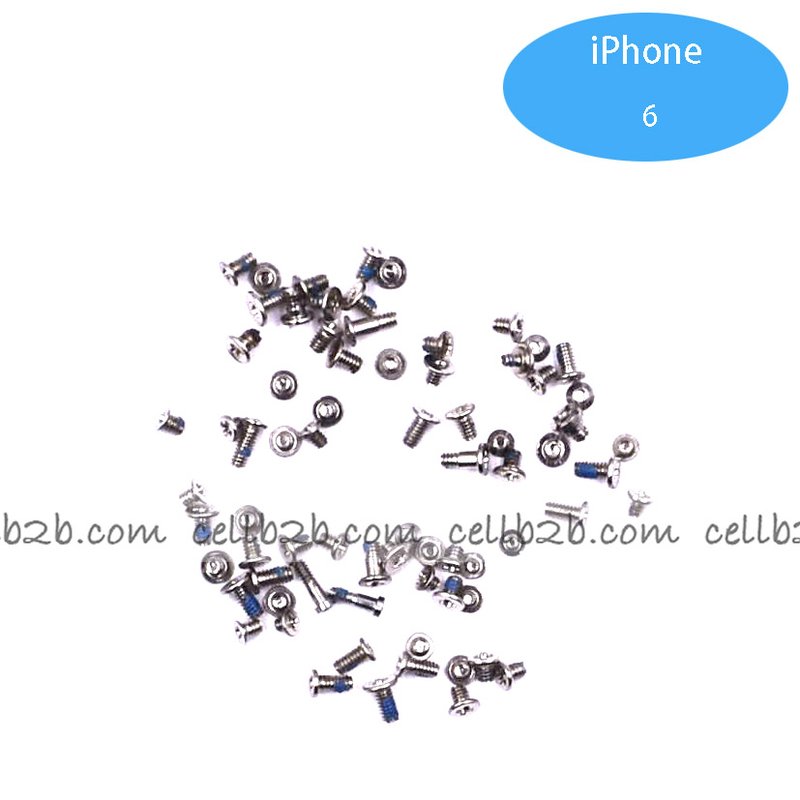 Juego Completo de Tornillos para iPhone 6G Dorado
