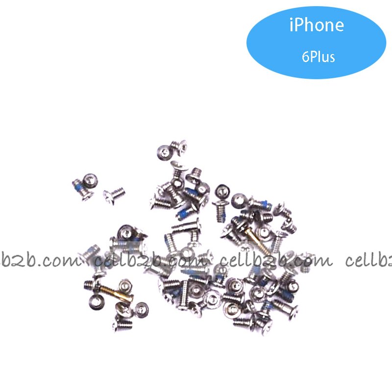 Juego Completo de Tornillos para iPhone 6G Plus Dorado