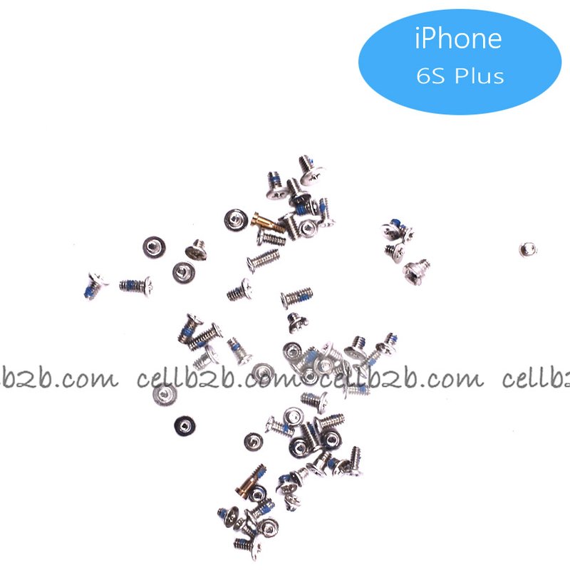 Juego Completo de Tornillos para iPhone 6S Plus Blanco