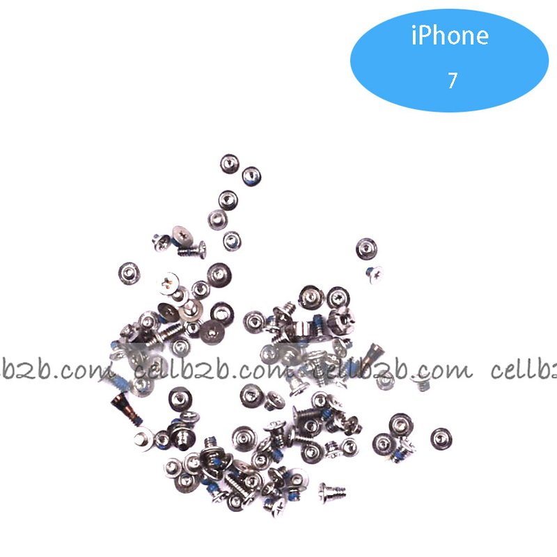 Juego Completo de Tornillos para iPhone 7G Rosa