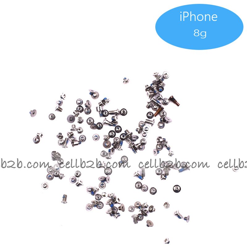 Juego Completo de Tornillos para iPhone 8G / iPhone SE 2020  Dorado