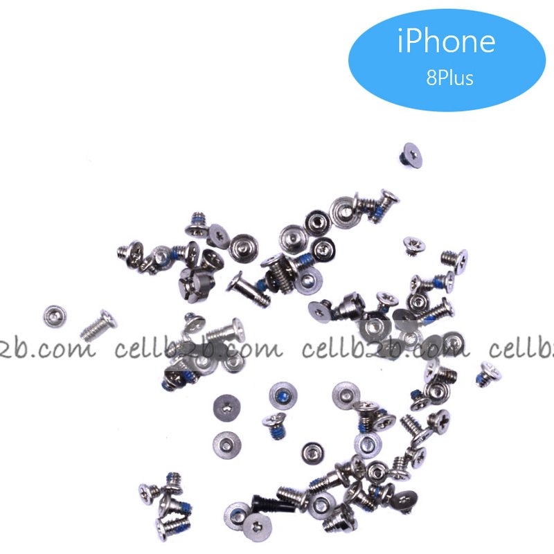 Juego Completo de Tornillos para iPhone 8G Plus Negro