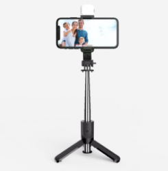 L11s Palo de Selfie Mini con Bluetooth y Luz