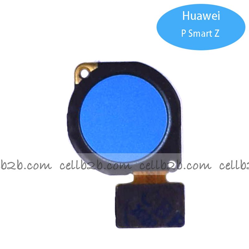 Lector de Huella para HUAWEI P Smart Z / Y6P 2020  Color Azul