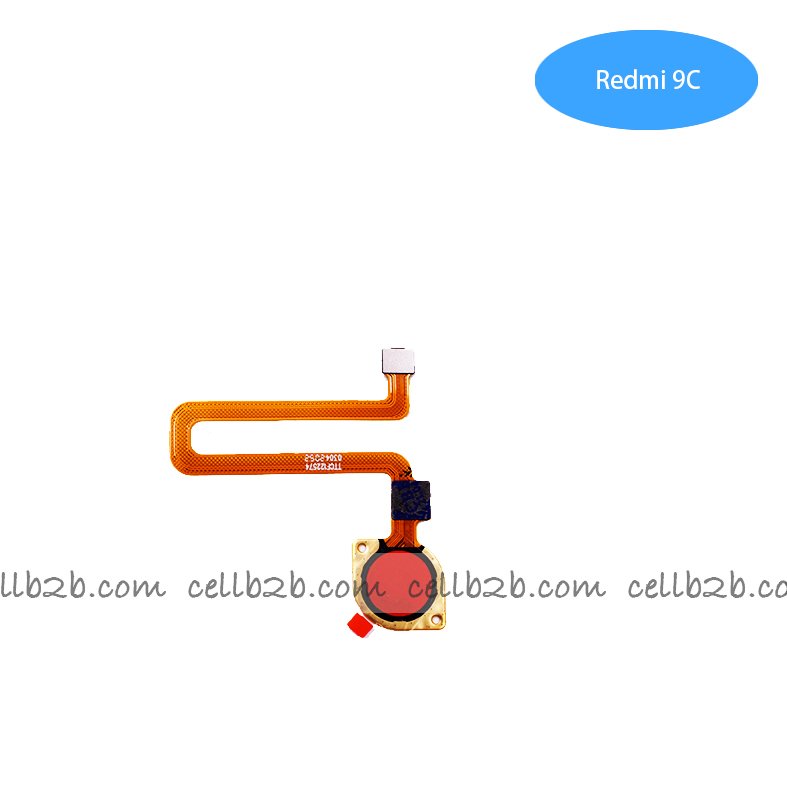 Lector de Huella para Xiaomi Redmi 9C Naranja