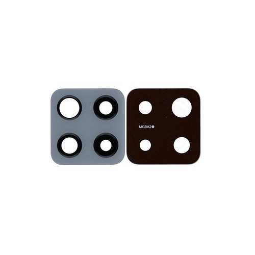 Lente Cristal Cámara para Samsung A42 5G A426B Negro