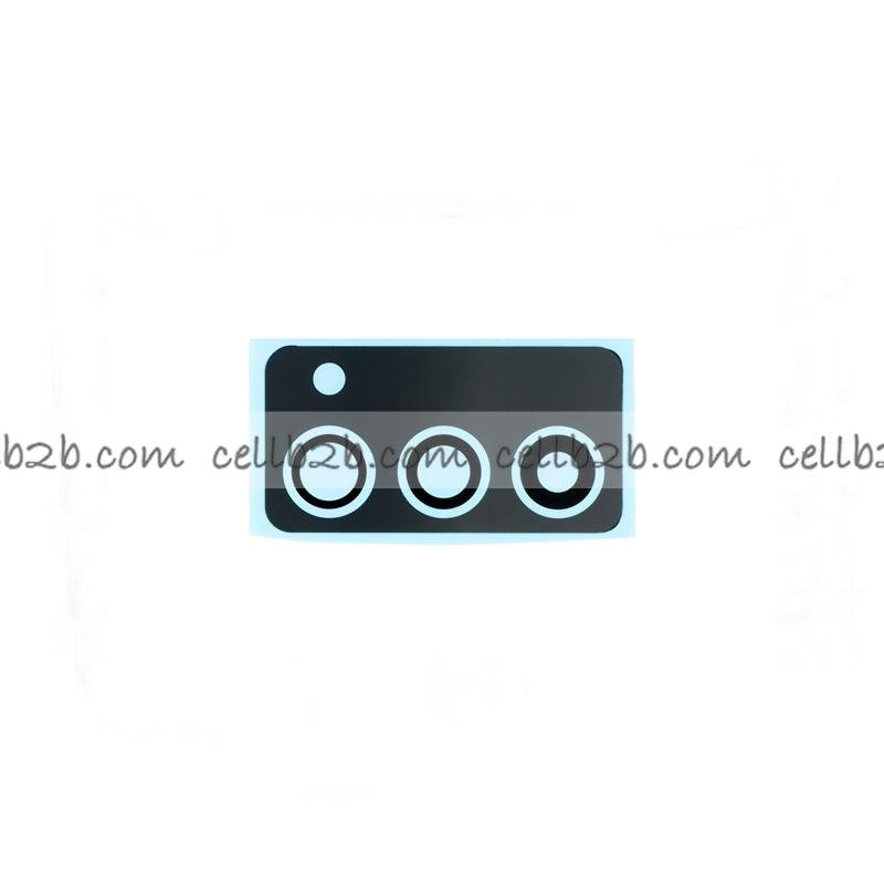 Cristal Cámara + Marco para Samsung Z Fold 2 5G F916B Negro